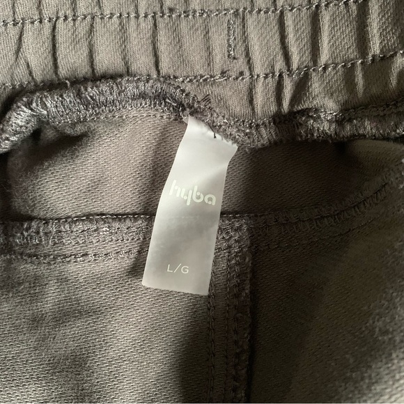 Women's Green Cargo joggers Pull on ankle pants Large Activewear - Picture 13 of 13